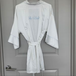 Silky Bridal Robe